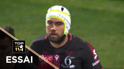 TOP 14 - Essai de Charlie NGATAI (LOU) - Lyon - Toulon - J20 - Saison 2020/2021