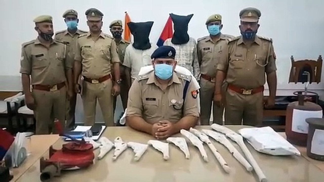 अवैध शस्त्र फैक्ट्री संचालित करते, दो शातिर अभि...