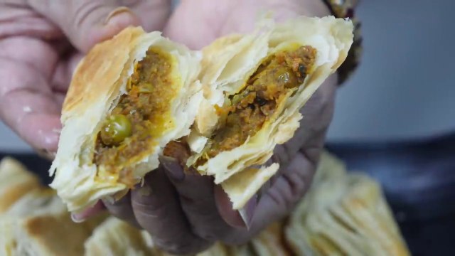 Puff Patties recipe from scratch - Bakery Style Puff Pastry - Nisha Madhulika - Rajasthani Recipe - Best Recipe House
