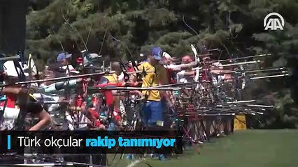Türk okçular rakip tanımıyor