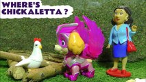 Paw Patrol Super Charged Chickaletta Rescue with the Funny Funlings and a Dinosaur for Kids in this Family Friendly Full Episode English Toy Story Video for Kids by Kid Friendly Family Channel Toy Trains 4U