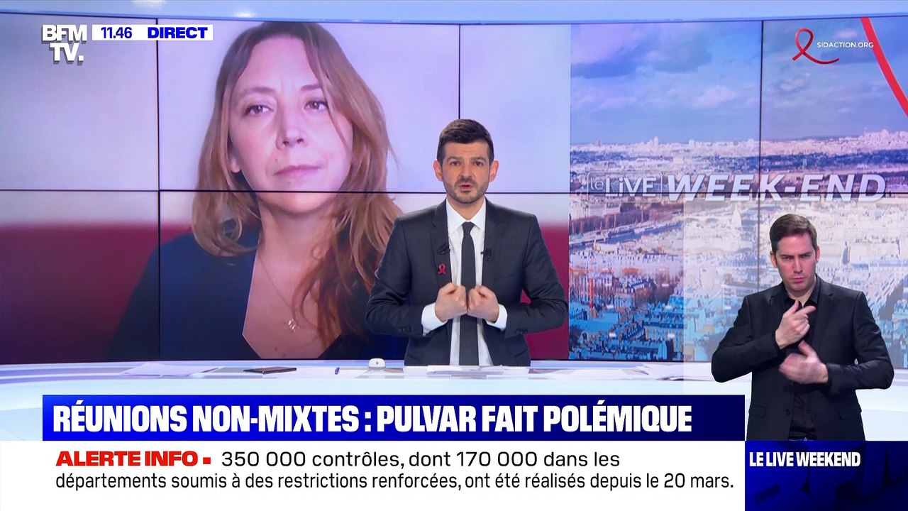 Réunions non-mixtes : Pulvar fait polémique - 28/03
