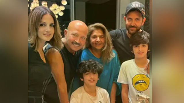 Hrithik Roshan Sussanne Khan ने एक साथ मिलकर किया बेटे Rehan का B'day Celebrate; Viral Video