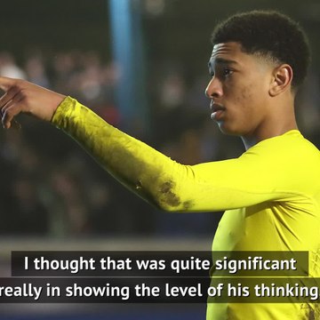 Southgate delighted with Bellingham maturity