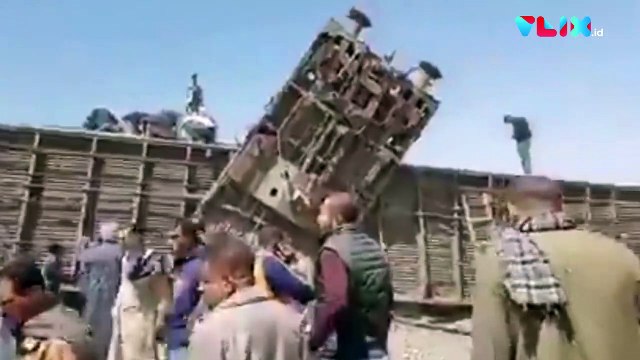 Kecelakaan Kereta Api di Mesir, 32 Orang Tewas, Ratusan Luka