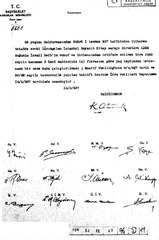 İSMAİL SAİB SENCER İÇİN ATATÜRK'ÜN İMZALADIĞI KARARNAME GÜN YÜZÜNE ÇIKTI