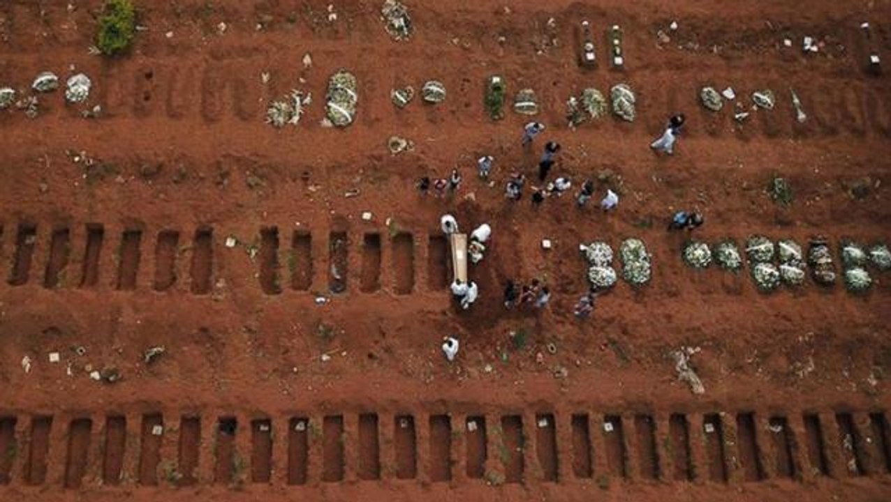 Korona ölümlerine tabut yetiştirilemeyen ülkeden bugün de iyi haber yok! 24 saatte 3 binden fazla kişi hayatını kaybetti