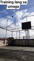 training lang sa umaga