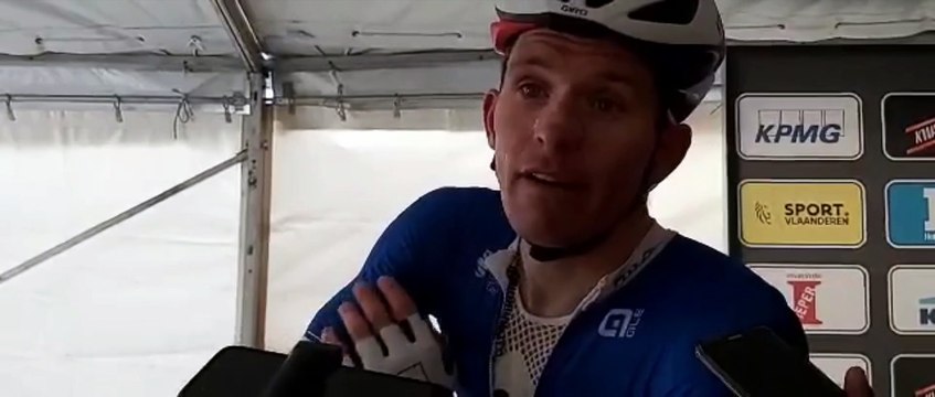 A. Démare (Groupama-FDJ) : J'ai un temps de retard, ça fait chier