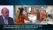 De Guindos pide que el gasto público se centre en la pandemia y avisa de 