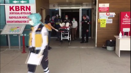 Yüzlerce metreden yere çakıldı