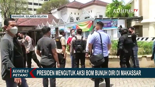 Presiden Jokowi Mengutuk Aksi Bom Bunuh Diri di Gereja Katedral Makassar