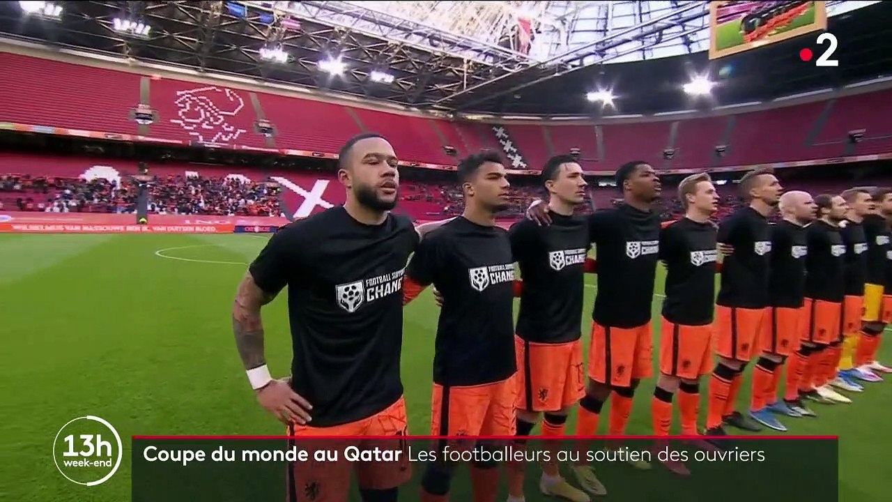 Football : plusieurs équipes nationales au soutien des ouvriers du Qatar