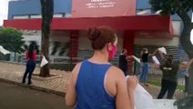 Mulheres da Igreja Quadrangular de Cascavel fazem orações em hospitais da cidade