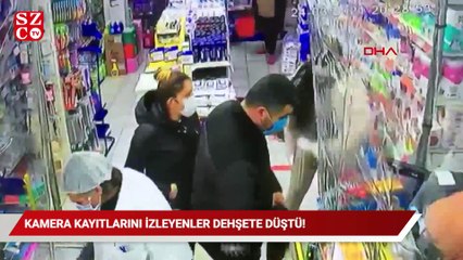 Kamera kayıtlarını izleyenler dehşete düştü! Polis harekete geçti