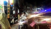 शहर में पेट्रोलिंग कर रही पुलिस की टीमें चप्पे-चप्पे पर निगरानी