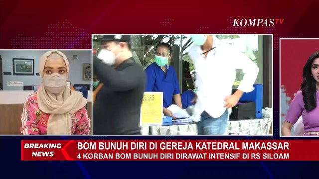 4 Korban Bom Gereja Katedral Makassar Dirawat Intensif di RS Siloam