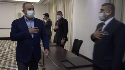 Dışişleri Bakanı Mevlüt Çavuşoğlu Tacikistan'da