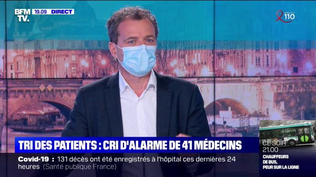 Rémi Salomon (APHP) sur la troisième vague: Le sentiment général est celui d'une très grande inquiétude sur ce qui va arriver