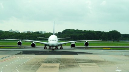 Air Bus A380 Singapore Airport