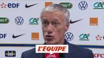 Deschamps : «J'aurais apprécié un peu plus d'efficacité» - Foot - Qualif. CM - Bleus