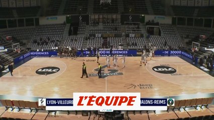 Le résumé d'Asvel - Châlon-Reims - Basket - Jeep Élite