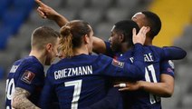 2022 Dünya Kupası Elemeleri D Grubu ikinci maçında Fransa, deplasmanda Kazakistan'ı 2-0 mağlup etti