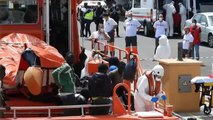 Rescatada en Canarias una patera con 58 personas a bordo