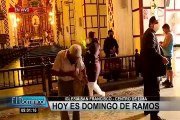 Cercado de Lima: largas colas en Iglesia San Francisco por Domingo de Ramos