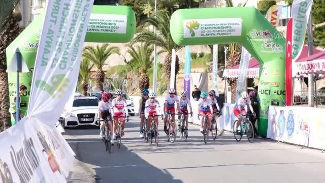 9. Avrupa İşitme Engelliler Yol Bisikleti Şampiyonası Alanya'da sona erdi