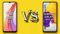 VIVO QOO Z3 VS SAMSUNG GALAXY A72 5G | SPECIFCATION COMPARISON | PRICE