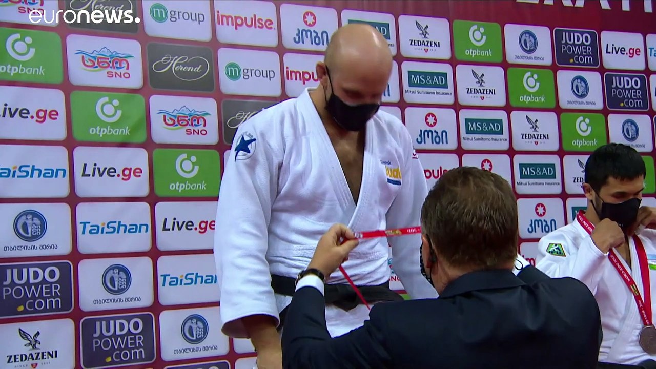 Zaalishvili sichert Georgien zweites Gold bei Grand Slam von Tiflis