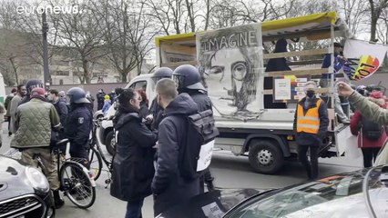 Allemagne : une manifestation "anticorona" dispersée à Berlin