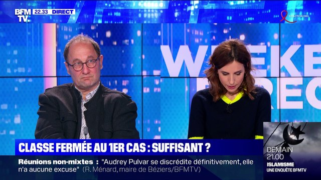 Classe fermée au premier cas de Covid: suffisant ? - 28/03