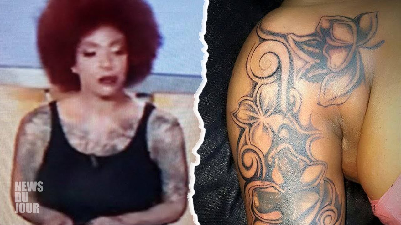 LES TATOUAGES D'UNE ANIMATRICE IVOIRIENNE CRÉE LA POLÉMIQUE SUR LA TOILE