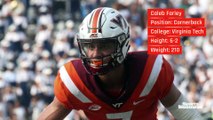 Caleb Farley draft stock