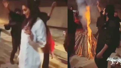 Kriti Sanon और  Varun Dhawan ने साथ में मनाई Holi; Watch Video | FilmiBeat