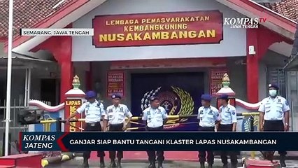 Ganjar Siap Bantu Tangani Klaster Lapas Nusakambangan