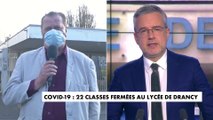 #Drancy : « C'est un lycée qui recueille 2.500 élèves, le brassage est énorme » : Denis Le Meur, Secrétaire général FCPE 93, au lycée Eugène Delacroix