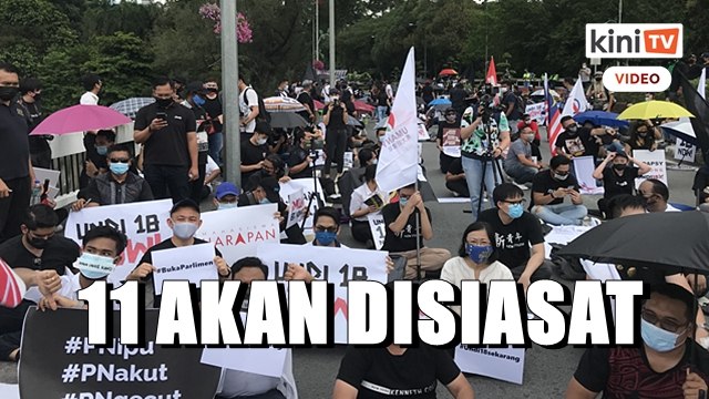 Demo Undi18: 11 penganjur, peserta disoal siasat esok