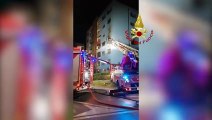 Padova - Incendio in un appartamento evacuata intera palazzina (28.03.21)