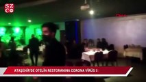 Ataşehir'de otelin restoranına corona virüs baskını