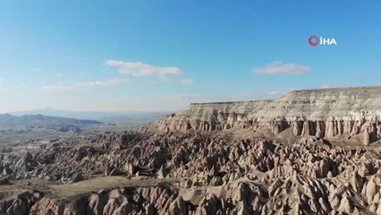 Günbatımı için akın akın Kapadokya'ya geliyorlar