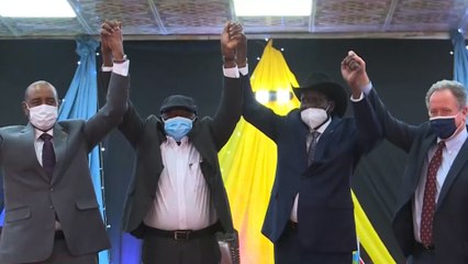 الحكومة السودانية والحركة الشعبية شمال توقعان اتفاق إعلان مبادئ