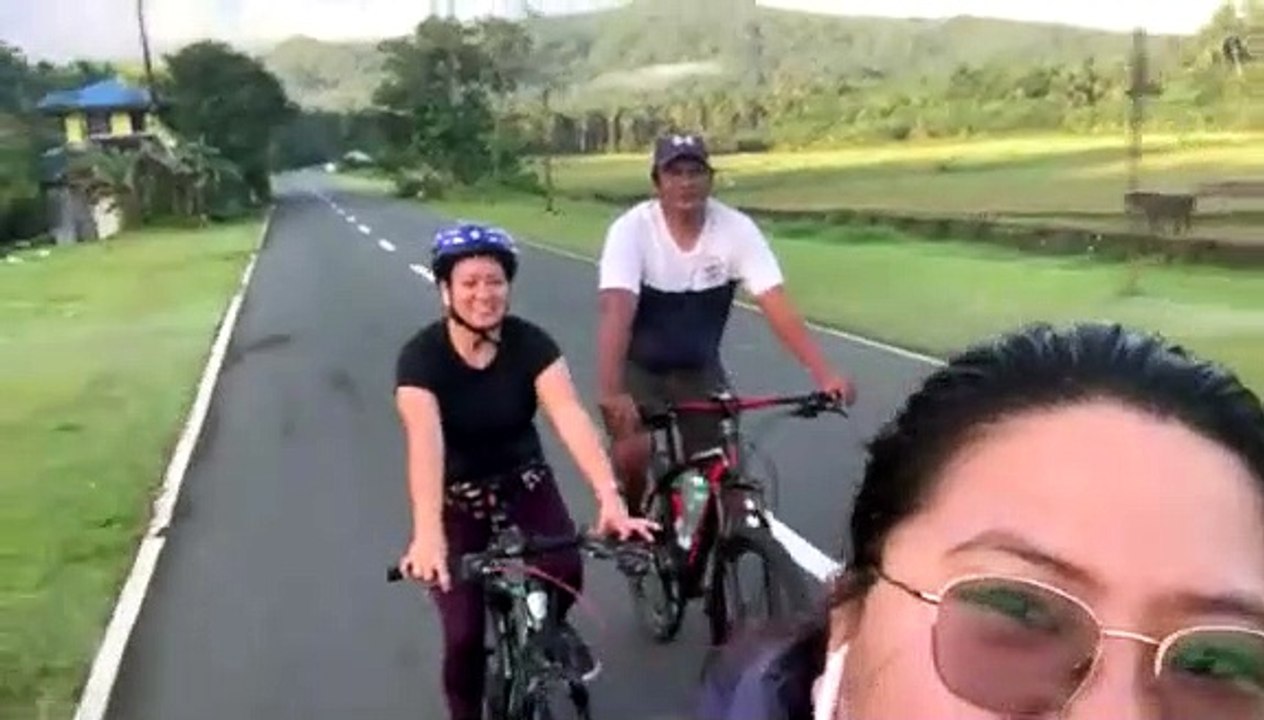 biking