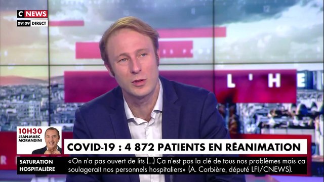 Coronavirus - Pascal Praud ce matin sur CNews: J'ai regardé BFMTV ce week-end, on avait l'impression que c'était l'apocalypse - VIDEO