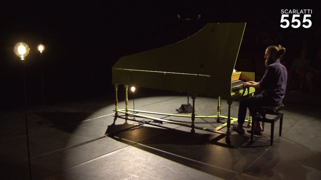 Scarlatti : Sonate pour clavecin en Si bémol Majeur K 190 L 250, par Jean Rondeau - #Scarlatti555