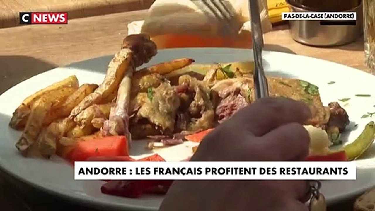 Confinement - De plus en plus de Français traversent la frontière pour se rendre en Andorre où les restaurants sont ouverts - VIDEO