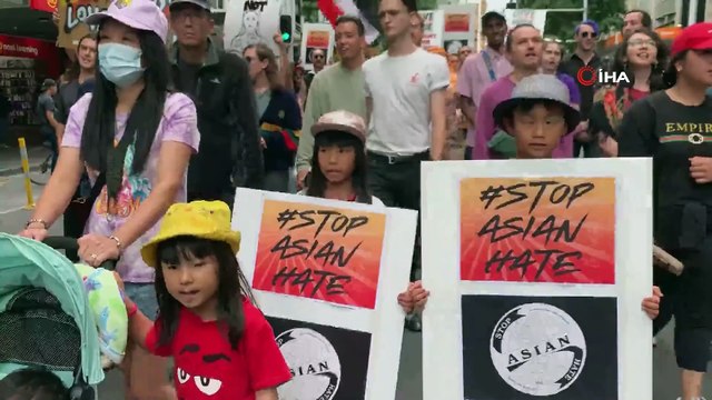 - Yeni Zelandalılardan, Asya ırkçılığına karşı yürüyüş