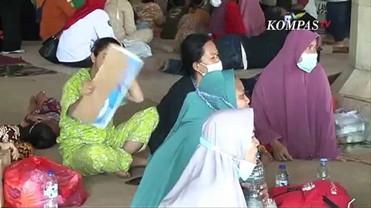 Kondisi Terakhir Lokasi Pengungsian Warga Balongan di Pendopo Kabupaten Indramayu